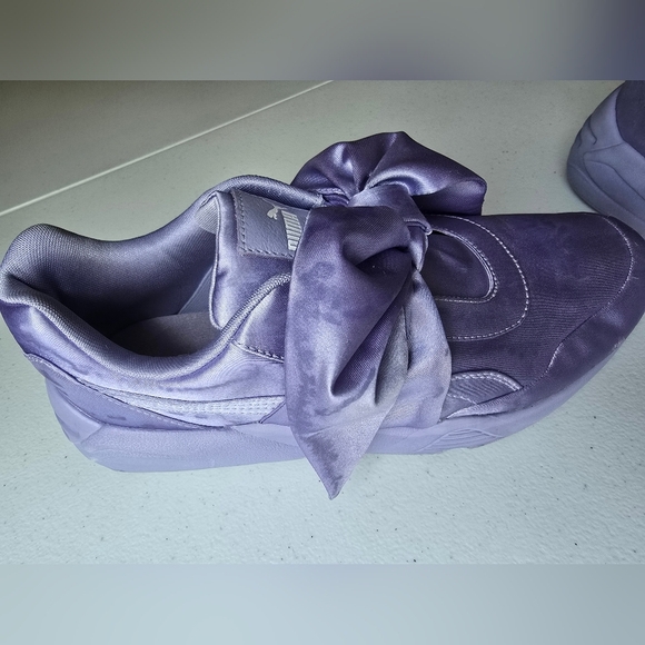 PUMA Fenty By Rihanna Bow Sweet Lavender Women Size 6.5 - Picture 8 of 16
